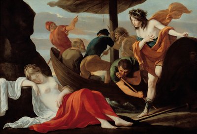 Bacchus Discovering Ariadne on Naxos by Louis le Nain